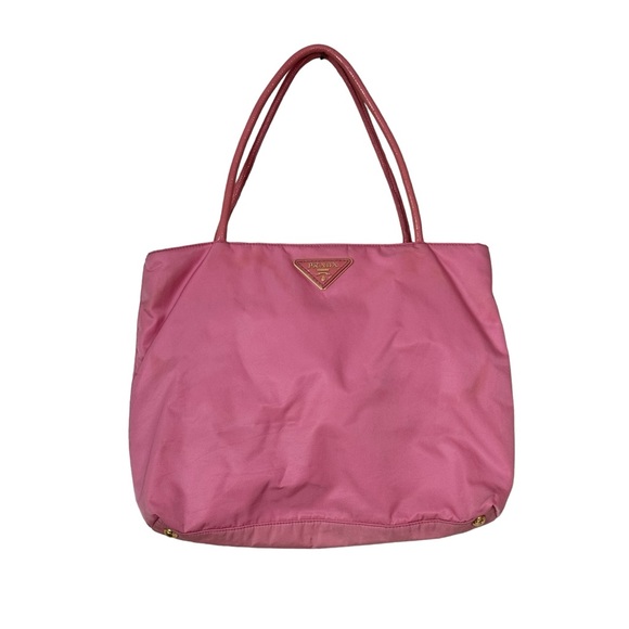 Prada vintage nylon pink shoulder bag authentic - Picture 1 of 10